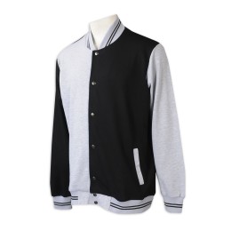 Z502 custom-made baseball jacket men's fashion design color matching collar color matching sleeve printing Logo baseball jacket baseball jacket supplier button baseball jacket Z502 custom-made baseball jacket men's fashion design color matching collar color matching sleeve printing Logo baseball jacket baseball jacket supplier button baseball jacket